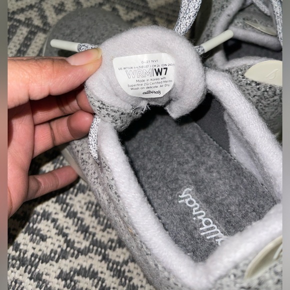 Allbirds dapple grey women’s wool runner 7 - Picture 3 of 4